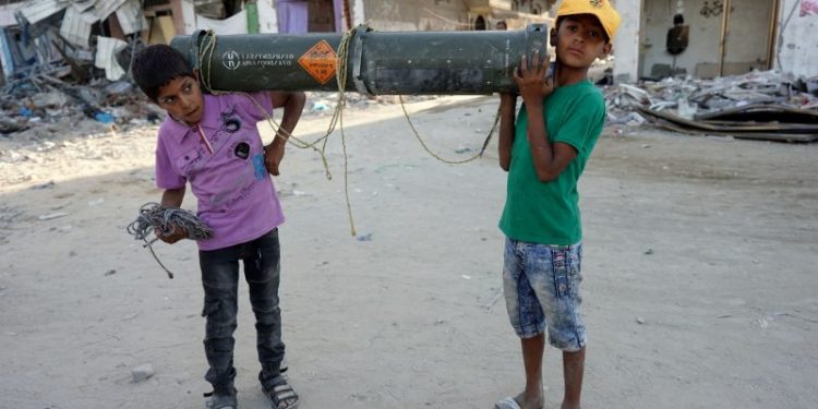 American doctors in Gaza see up-close toll of war weapons on children