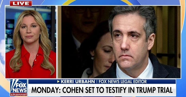 The prosecution’s star witness against Trump, Michael Cohen, is a chronic and habitual liar