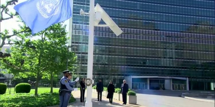 Critics slam UN after it lowers flag to half-staff in honor of ‘mass murderer’ Iranian president