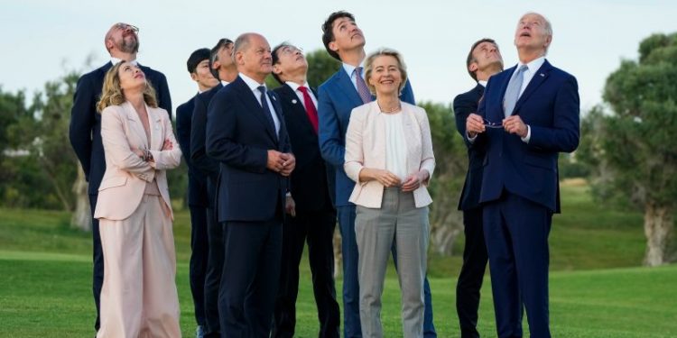 Biden meets Pope Francis as G-7 wraps up strongly pro-Ukraine summit