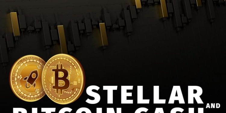 Stellar is recovering, Bitcoin Cash is back below $300.00