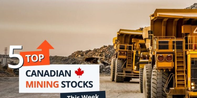 Top 5 Canadian Mining Stocks This Week: Durango Surges 115% on Antimony Project